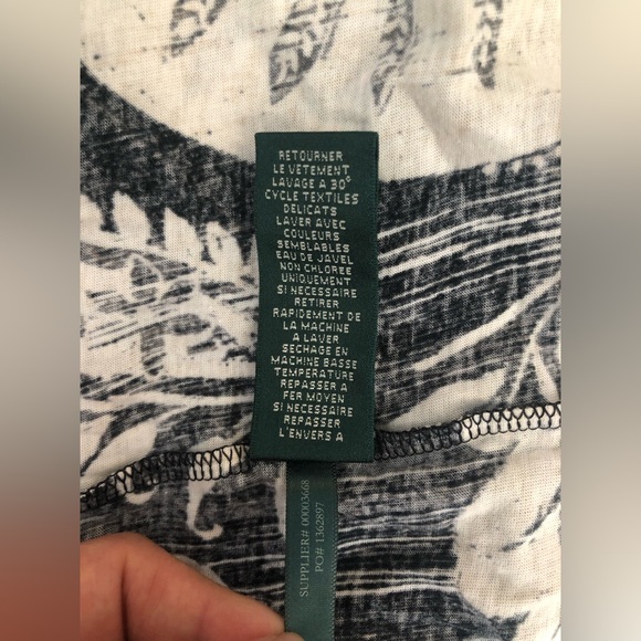 Lauren Ralph Lauren Women’s Design Shirt Sleeveless Size 2XL - Picture 8 of 8